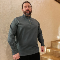РУБАШКА МУЖСКАЯ ИЗ КОНОПЛИ