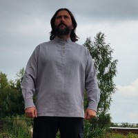 РУБАШКА ИЗ КРАПИВЫ МУЖСКАЯ