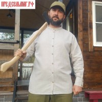 МУЖСКАЯ РУБАШКА НА ПУГОВИЦАХ ЛЬНЯНАЯ МУЖСКАЯ РУБАШКА НА ПУГОВИЦАХ ЛЬНЯНАЯ