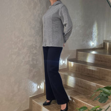 ЖЕНСКАЯ ШЕРСТЯНАЯ КОФТА С КАПЮШОНОМ НА МОЛНИИ ЖЕНСКАЯ ШЕРСТЯНАЯ КОФТА С КАПЮШОНОМ НА МОЛНИИ