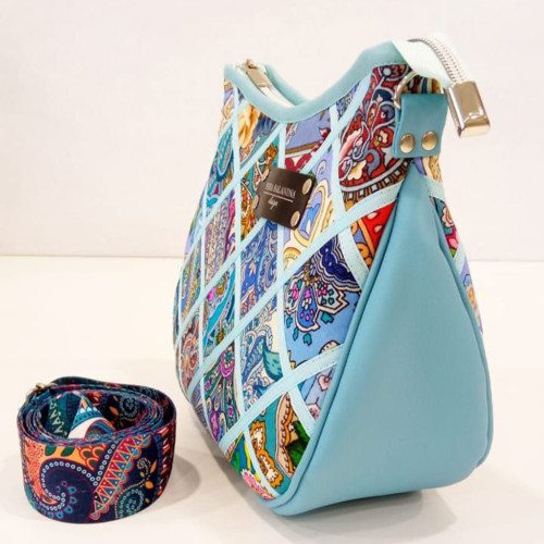 СУМОЧКА ИЗ ПЛАТКА И ЭКО КОЖИ НА МОЛНИИ СУМОЧКА ИЗ ПЛАТКА И ЭКО КОЖИ НА МОЛНИИ