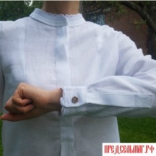 РУБАШКА ЖЕНСКАЯ ИЗ НАТУРАЛЬНОЙ КОНОПЛИ