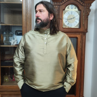 МУЖСКАЯ ШЕЛКОВАЯ РУБАШКА МУЖСКАЯ ШЕЛКОВАЯ РУБАШКА